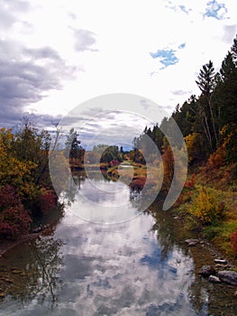 Fall Colors Along The River #1