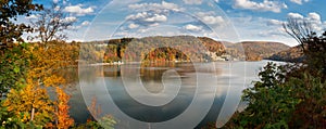 Fall colors on Cheat Lake Morgantown