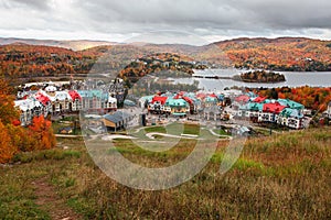 Fall Colors in Mont-Tremblant, Quebec, Canada