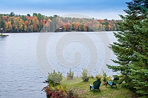 Fall colors in North America