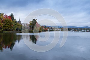 Fall colors in North America