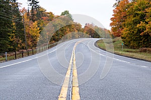 Fall colors in North America