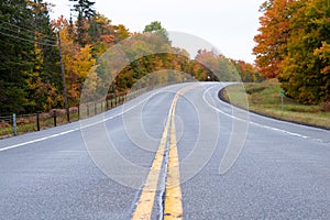 Fall colors in North America