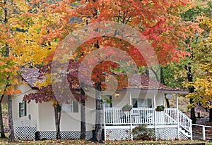 Fall colors in North Carolina