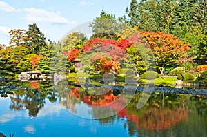 Fall Colors Reflected in Pond