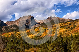 Fall Colors at Rocky Mountain National Park, Colorado photo