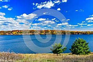 Fall Colors At Wazee Lake