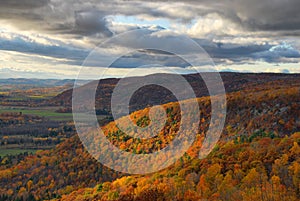 Fall Colours In The Hills