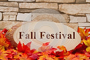 Fall Festival message