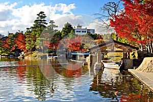 Fall Foliage in Nagoya, Japan photo