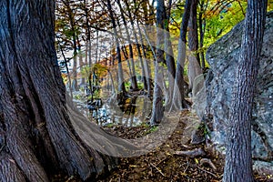 Fall at Garner State Park, Texas