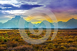 Fall in Grand Tetons