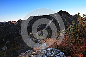 In the fall of the Great Wall