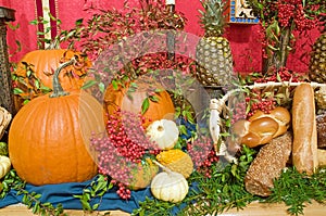 Fall harvest arrangement