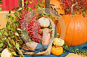 Fall harvest arrangement