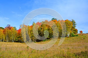 Fall landscape eastern townships