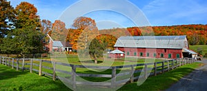 Fall landscape eastern townships