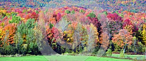 Fall landscape eastern townships