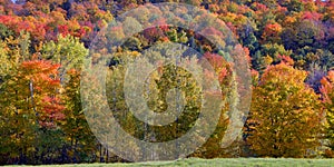 Fall landscape eastern townships