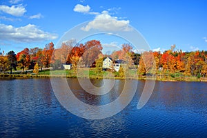 Fall landscape eastern townships