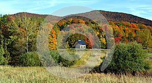 Fall landscape eastern townships