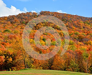 Fall landscape eastern townships