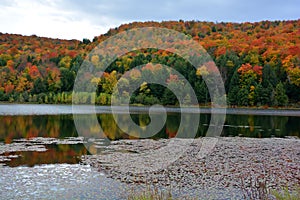 Fall landscape eastern townships