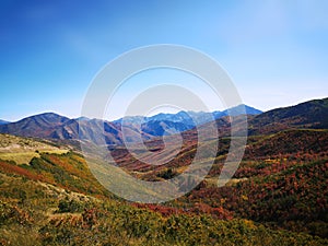 Fall landscape at Wasatch Mountain State Park