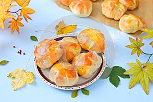 Fall Leaf Rolls