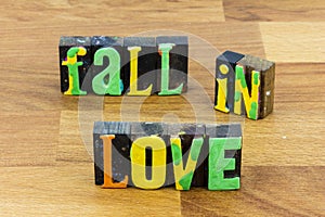 Fall in love valentine couple romance love relationship