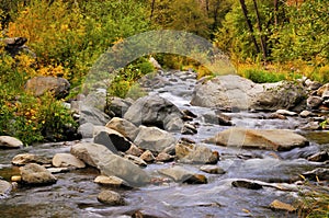 Fall in Oak Creek Canyon