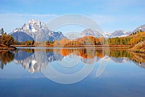 Fall at Oxbow Bend