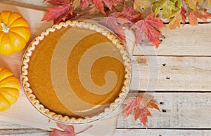 Fall Pumpkin Pie