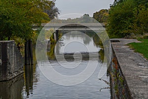 Fall Reflections on the Canal