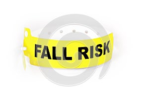 Fall Risk Patient ID Band