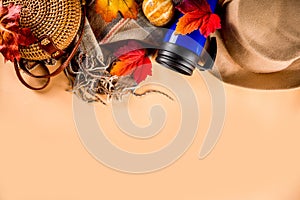 Fall rustic background