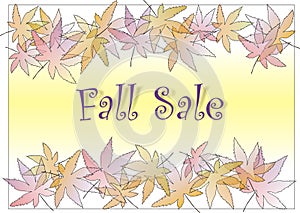 Fall Sale