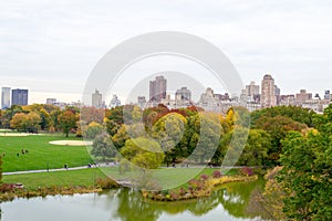Fall season from the Belvedere castle