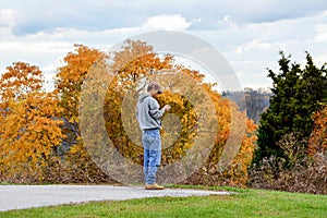 Fall texting