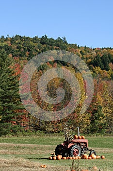 Fall Tractor