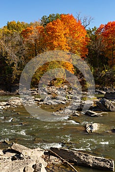 Fall on the Vermillion River