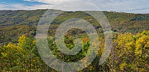 Fall View of the Blue Ridge Mountains