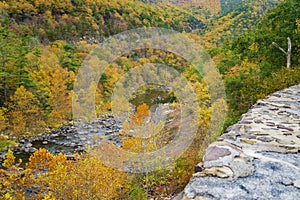 Fall View of Goshen Pass