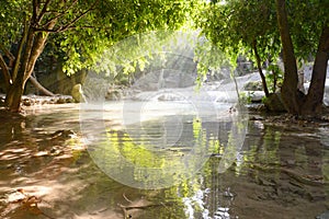 Fall water scape