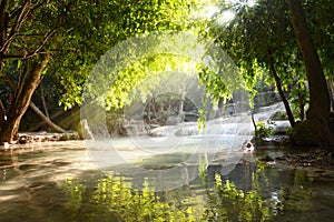 Fall water scape