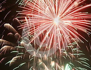 Fallas fireworks photo