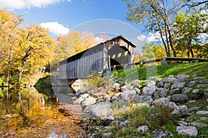 Fallasburg Covered Bridge, Lowell Michigan, USA