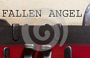 Fallen Angels concept in the bible