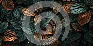 Fallen fox abstract background