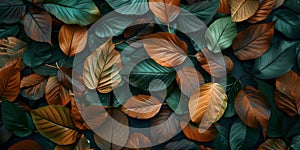 Fallen fox abstract background